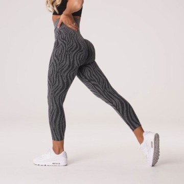 Legging Feminina Estampa de Zebra Coladinha Fitness Bevelie