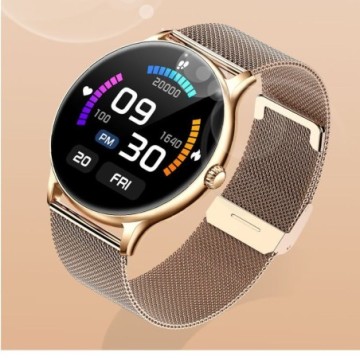 Relógios Feminino Prata Digital Androide Completo