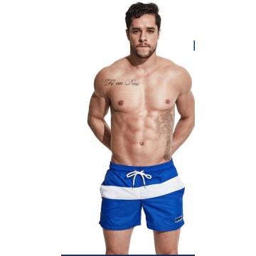 Short de Prancha Masculino Estilo Casual do Verão Estamapado Listrado Esportivo Bevelie