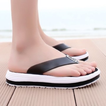 Sandálias  de Praia Macia Casual Elegante Grossa Bevelie