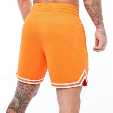 Short de Basketball Esportivo em Calções Solto com Bolso Moda fitness Confortável Bevelie