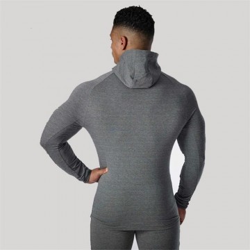 Moletom Masculino jogging Para Treinos Respiravel Fino Com Capuz Bevelie