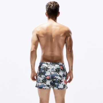 Shorts Masculino Curto Florido Casual de Praia Natação Férias Moda Verão Fashion Bevelie