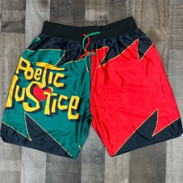 Short Masculino Fino de Praia Banho Férias Confortável Estampado de Cintura Curta Casual Bevelie