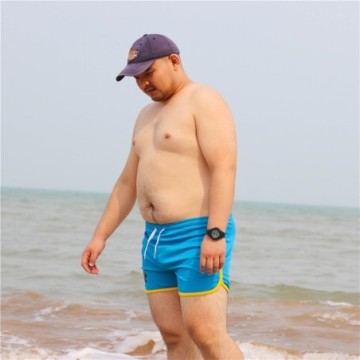 Short Masculino Curto de Praia Banho Férias Com Estampa de Garra Casual Bonito Confortável Bevelie